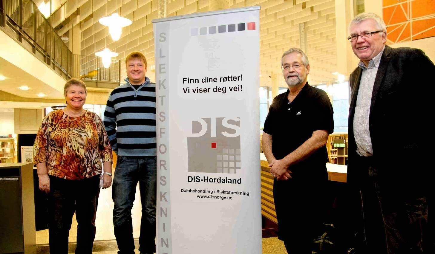 Bilete relatert til Voss ættesogelag:  Slektsforskardag på Voss - ein kjempesuksess!Arran...