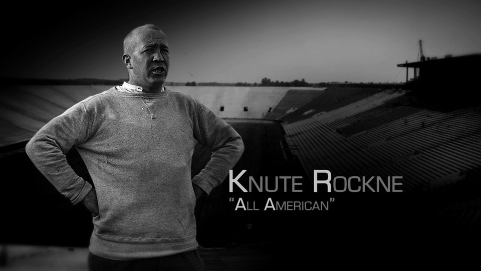 Bilete relatert til Voss ættesogelag:  «Glemte helter", episode 6: Knute RockneDet er få ...